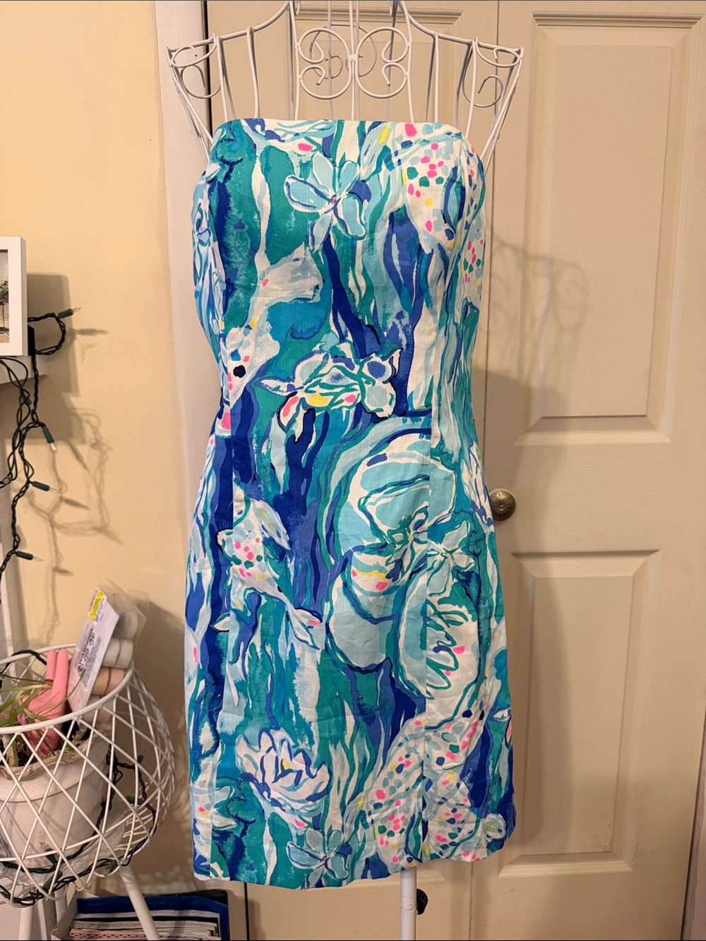 Lilly Pulitzer Strapless Dress